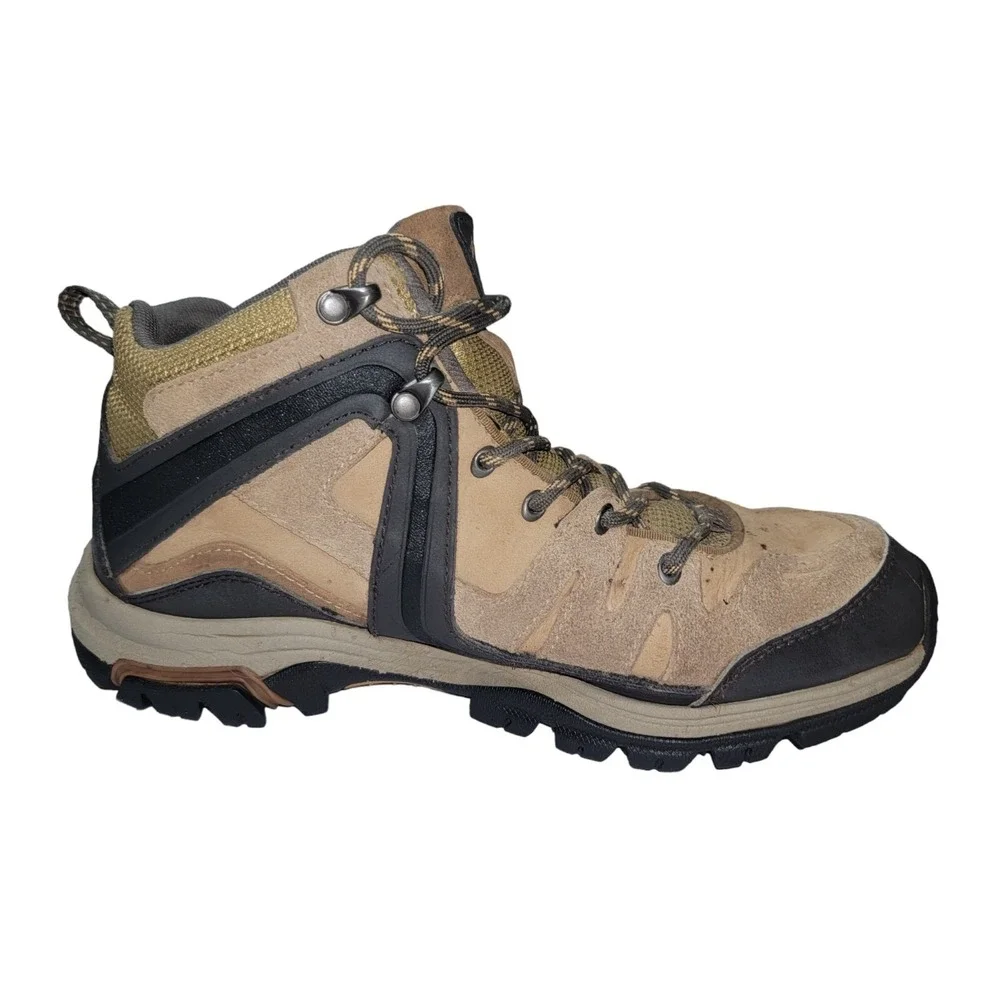 Columbia‎ Women's Shastalavista Mid Omni-Tech Brown Leather Hiking Boots Sz 8